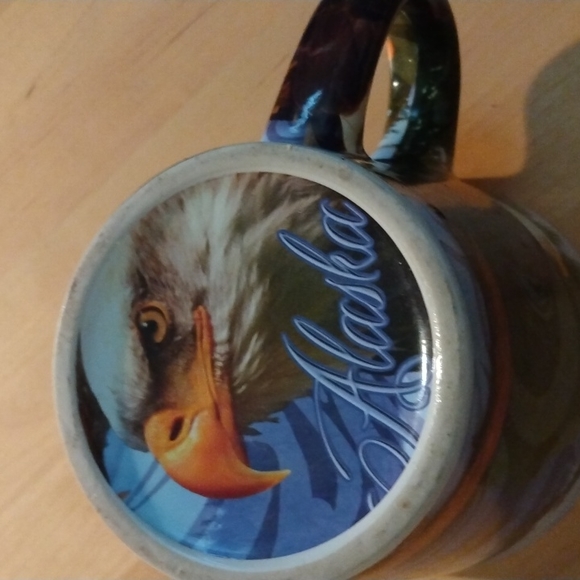 Coffee or Tea Cup Alaska with Eagle Print - Picture 9 of 13